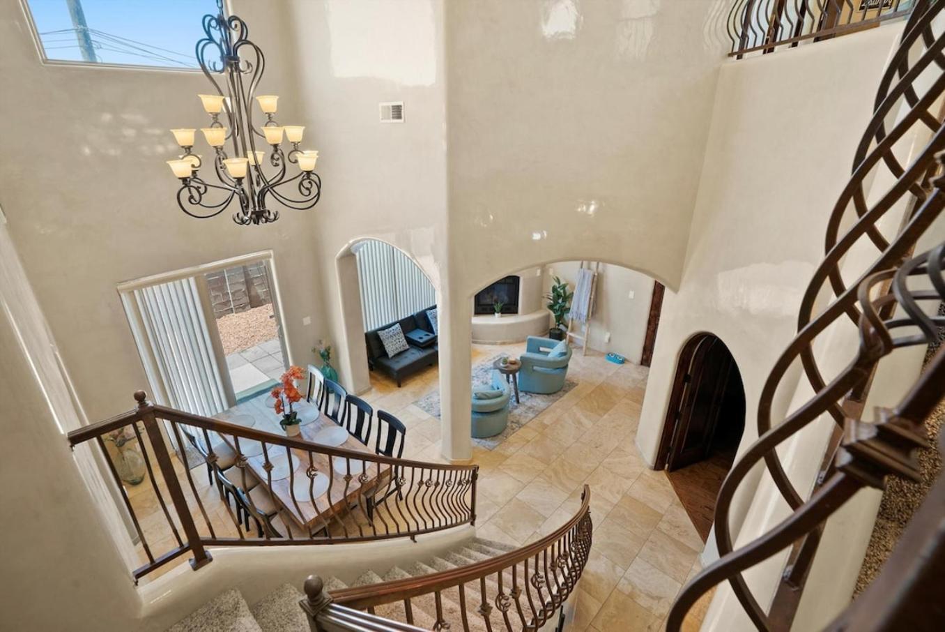 Luxury Tuscan Villa Near Old Town 阿尔伯克基 外观 照片