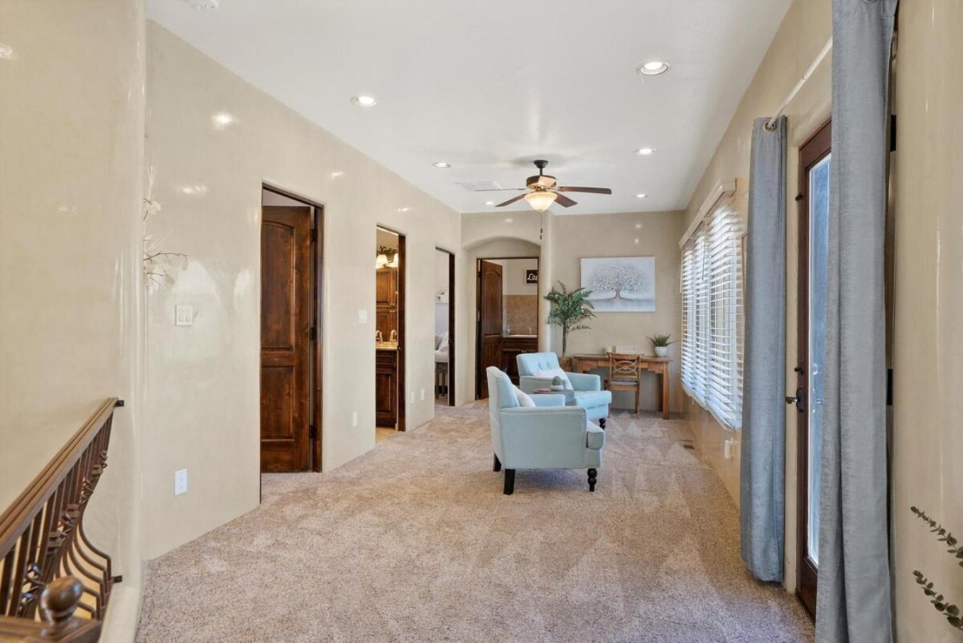 Luxury Tuscan Villa Near Old Town 阿尔伯克基 外观 照片